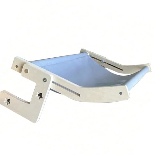 Hamaca de ventana para gatos para interior con cama flotante adaptable y desmontable 2