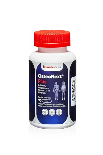 imuneksfarma Osteonext®plus Kalsiyum, Magnezyum, Vitamin D3 Ve Mineraller Içeren Takviye Edici Gıda 90 Tablet 81638