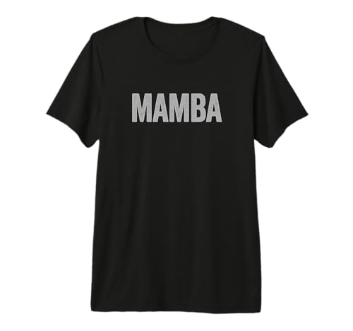 Diseño Envejecido Inspirado en la Mamba Camiseta Premium
