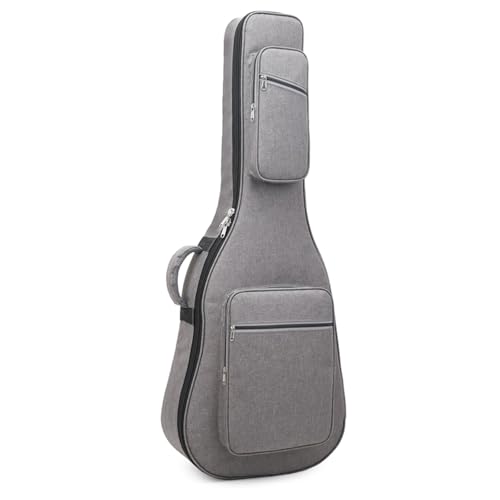 Bolsa de guitarra de 40/41 pulgadas, bolso de mano para viajar, bolsa de guitarra folk con correa para el cuello, acolchado de 14mm de grosor, Oxford impermeable, mochila de guitarra, 3 colores