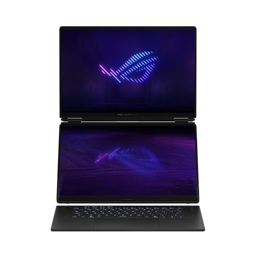ASUS ROG Zephyrus Duo 16 GX651AX, Notebook con display 16" OLED Anti-glare, 120Hz,Touch Screen,Intel® Core™ Ultra 9 Processor 386H, RAM 32GB, 1TB SSD, WIN11 Home, Gray.