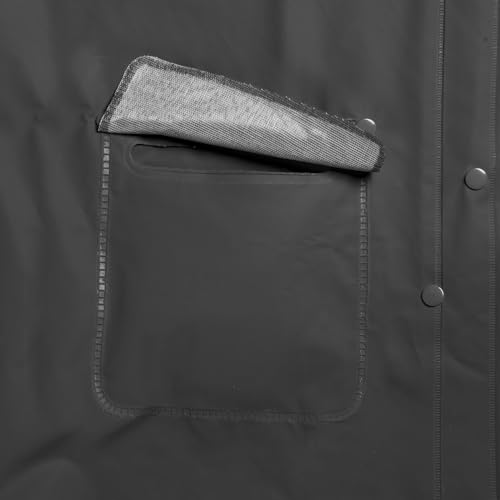 Ironwear 9221 Rain Jacket Riding Coat with Detachable Hood and Vented Back4