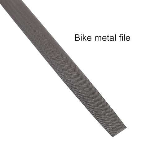 RiToEasysports Steel File Tool, Flat Mill File with Ergonomic Grip Non Slip Handle for Wood Metal Plastic and Cycling Maintenance4