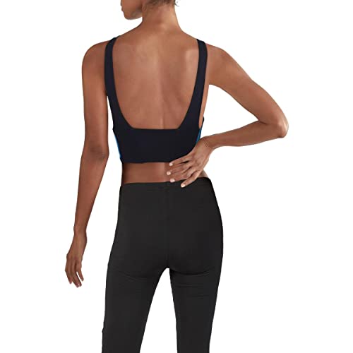 Crop top Reebok Training Supply Vector Navy dos nu 2XS qui optimise votre ventilation