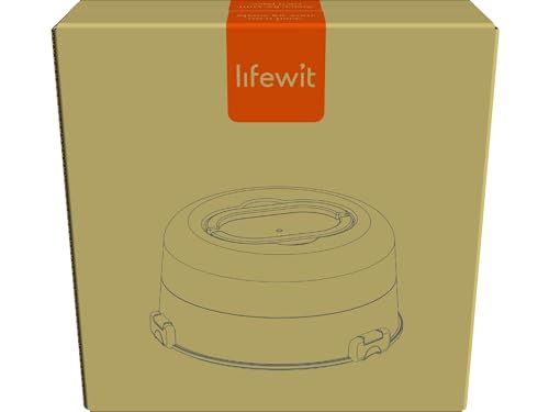 Lifewit Cake Carrier With Lid And Handle, Two Sided Cupcake Carrier Holder For 10 Inch Cake Or 9 Standard-Sized Cupcakes, Plastic Round Cake Transport Storage Container Stand For Pies And Cookies thumb #11
