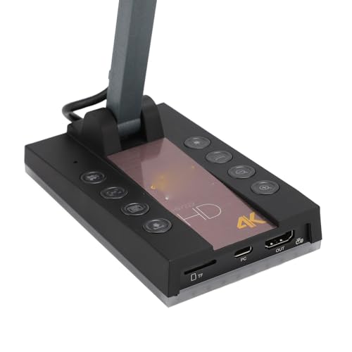 Caméra de documents pliable résout le manque de netteté en direct 4K