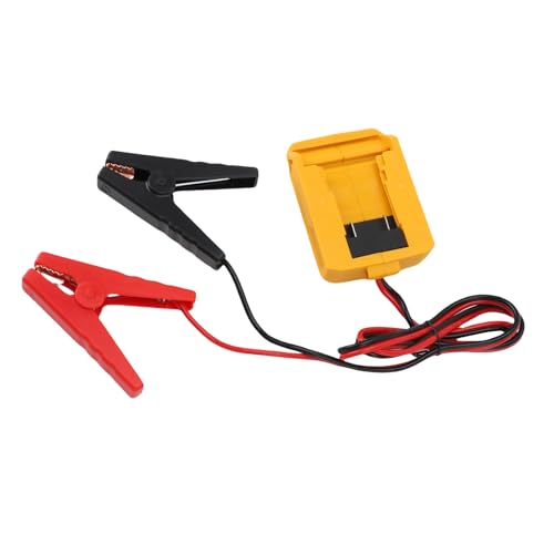 YWBL-WH Câble de Démarrage de Voiture avec Adaptateur, Câbles de Démarrage Automobile Alimentés par Batterie 18 V pour d'urgence des Berlines, SUV, Petits Camions