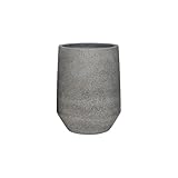 Oasis of Life Pflanztopf Harith High S – Dioriet Grey – D40xH48 – Hoher Blumentopf in Steinoptik – Moderner Pflanzkübel für Innen & geschützte Außenbereiche – Robust & dekorativ