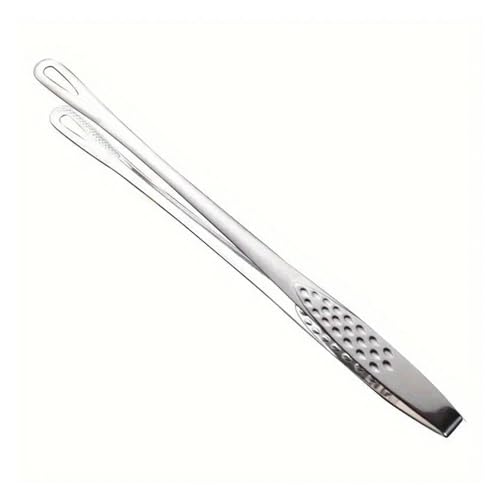 Pinces de cuisine à long manche en inox pour éviter les brûlures et les chutes