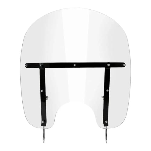 Pare-brise moto 17,5" transparent pour voyager en Harley Davidson Heritage Softail FLSTC