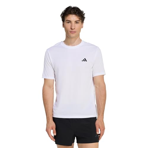 adidas Herren Workout Essentials Base Shirt, White, L – Ansicht 5