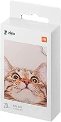 XIAOMI Mi Portable Photo Printer Paper (2 x 3 pollici, 20 fogli) - Ricambi compatibili originali Portable Photo Printer