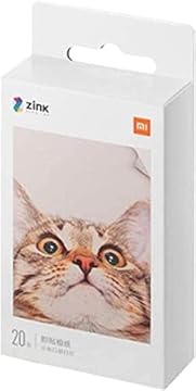 XIAOMI Mi Portable Photo Printer Paper (2 x 3 pollici, 20 fogli) - Ricambi compatibili originali Portable Photo Printer