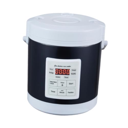 FytStycale Vaporizador de Alimentos Multicooker para Coche, Ahorro de Espacio, 1,6 L, 12V/24V, Calentamiento rápido, Aparato eléctrico para Coche, Calentador de, Azul Oscuro