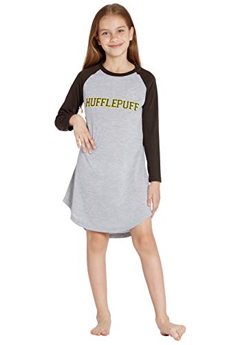 Big Girls Harry Potter Pajama Nightgown Sleep Shirt (Hufflepuff, 14) #TOP1