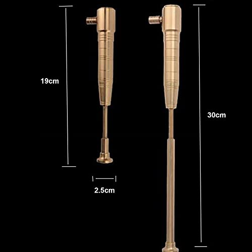 Tribal Torch Kerosene Lighter Short And Long Special-Shaped Creative Collection Big Brass Torch Gasoline Vintage Cigarette Funny, 30Cm #TOP4