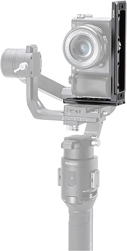 Aluminum L-Bracket Vercal Horizontal Switching Tripod Quick Release Cheese Plate DSLR Camera for DJI RSC 2/ DJI RS 3/Ronin SC Canon Nikon Sony DJI Osmo Ronin Zhiyun Stabilizer Tripod Monopod Aluminum L-Bracket Vercal Horizontal Switching Tripod Quick Release Cheese Plate DSLR Camera for DJI RSC 2/ DJI RS 3/Ronin SC Canon Nikon Sony DJI Osmo Ronin Zhiyun Stabilizer Tripod Monopod