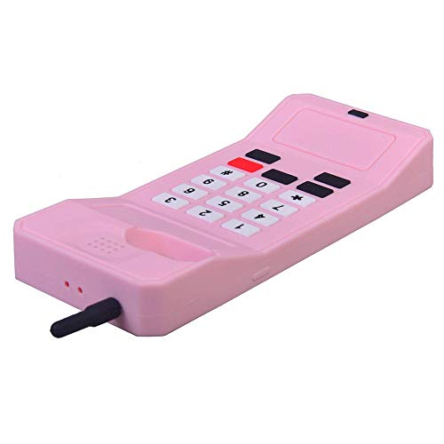 Iphone 8 Plus Case, Iphone 7 Plus Case, Iphone 6S Plus Case, Iphone 6 Plus Case, Cute Retro Classic Cellular Phone Shaped Soft Silicone 3D Cartoon Cover Rubber Protector For Iphone 6+ 6S+ 7+ 8+ (Pink) #TOP5