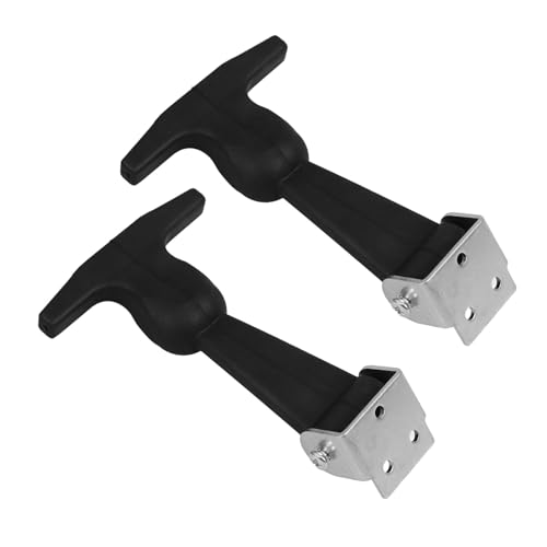 NAMOARLY 2pcs Black Twist Latch Marine Boat Accessories Latch Replacement for Boat Hatches
