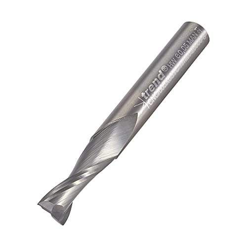 Trend CNC Spiral Up-Cut CNC Router Cutter, 6mm Shank, 6mm Cut Diameter & 17mm Cut Length, Solid Tungsten Carbide, CNC/005X6STC