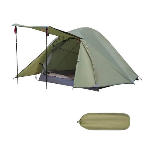 Carpa ultraligera impermeable 2 personas para camping
