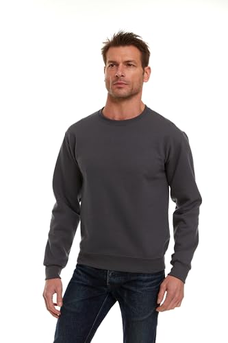 BILLIONHATS Mens Crewneck Sweatshirts in Bulk, Cotton, Wholesale Screenprinting Sweat Shirts For Men, Layer Shirt4