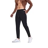 Blaward Men's Casual Track Pants Fleece Outdoor Hiking Pants Lightweight Quick Dry Jogger Sweatpants Workout Athletic Pants