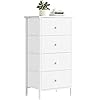   BOLUO-Small-White-Dresser-for-Bedroom-4-Drawer-Dressers-Chests-of-Drawers-Kids-Dresser-Organizer-for-Closet-Adult-Modern
