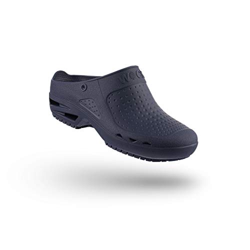 WOCK Bloc Open sin Tira, Zueco Sanitario de Trabajo Antiestático ESD con Aroma-limón, Calzado de Mujer e Hombre