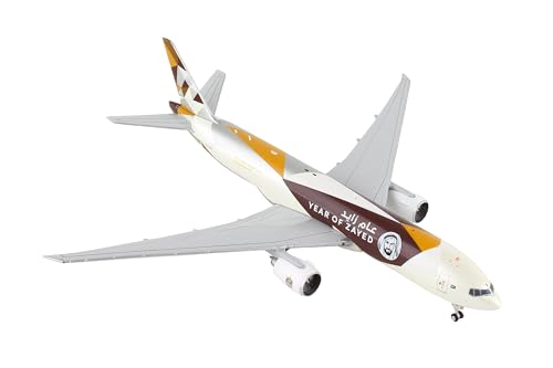 Etihad Cargo Boeing 777F Année de Zayed Gemini maquette pour vitrine