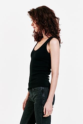 DEAR JOHN Paula Scoop Neck Sleeveless Women's Tank Top Fitted Knit3