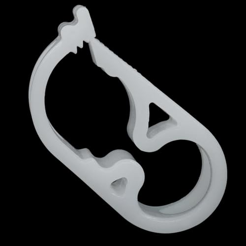 Image of 5 Pcs Plastic Tubing Clamps, Adjustable Hose Shut Off Clamps for 1 /8 inch - 1 /4 inch Tube O.D., Laboratory Pinch Valve Flow Control Water Clip