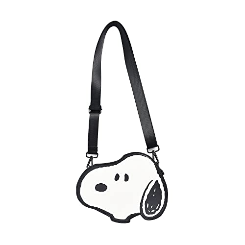 Peanuts Crossbody Bag, Mini Adjustable Shoulder Bag for Men and Women