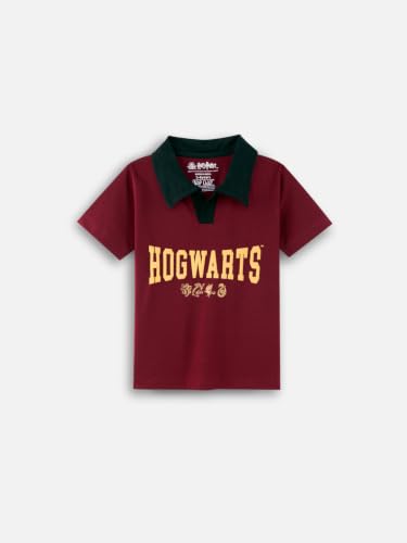 Image of Nap Chief Kids Cotton Official Harry Potter Co ord Set for Boys & Girls, T Shirt and Shorts for Casual Wear