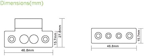 Stainless Steel Wire Breaker for Door Access Control, Wire Crossing Pipe Spring Protector for Door