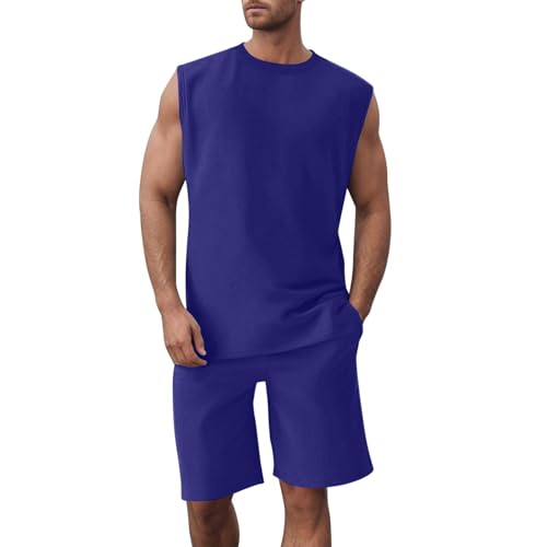 Ensemble tricot homme pour le sport décontracté et les sorties d'été en tenue légère