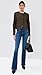 Veronica Beard Jean Women's Beverly High Rise Skinny Flare Jeans, Bright Blue, 29