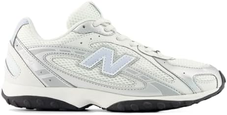 New Balance 204L Lace Grade Girls Kids Running Inspired (G204L3L2) (NB 103 White/Oxford Blue), Nb 103 White/Oxford Blue, 6.5 Big Kid
