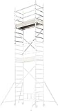 2. Aufstockung, mit nicht spindelbaren Rollen, max. Belastung: 200 kg/m² (EN 1004 - 3 - 4,65 / 4,65), Modul1 und Modul2 müssen vorhanden sein!