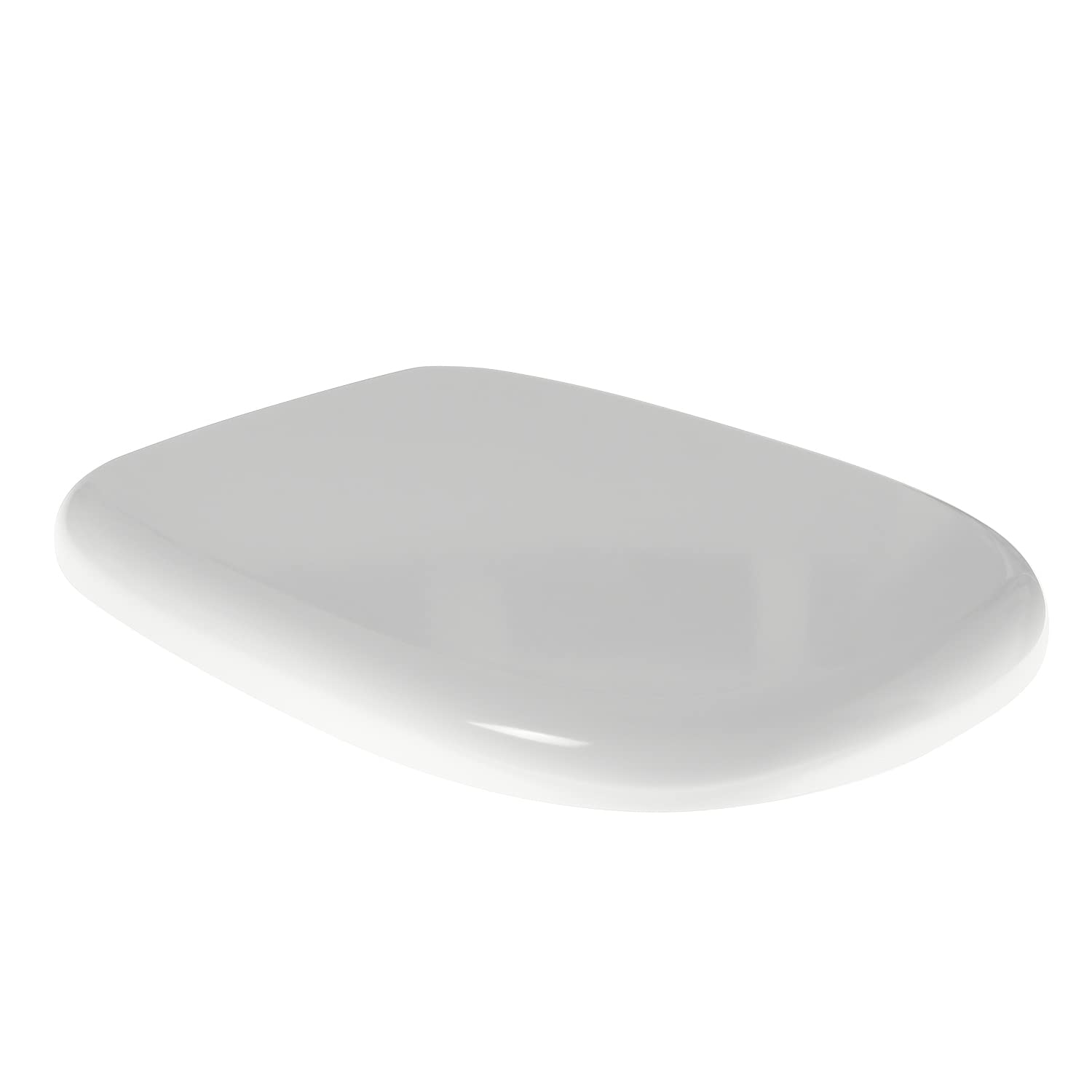 Copriwater per ART CERAM TEN AVVOLGENTE come ORIGINALE TERMOINDURENTE BIANCO cerniera inox