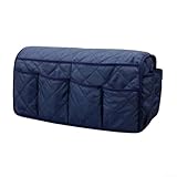 Photo Gallery bebykilemi organizer impermeabile per bracciolo con 14 tasche, design antiscivolo per riporre comodamente telecomandi, telefono (blu navy) Photo Gallery bebykilemi organizer impermeabile per bracciolo con 14 tasche, design antiscivolo per riporre comodamente telecomandi, telefono (blu navy)