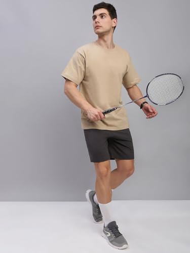 Image of Lux Cozi Men's Cotton Regular Fit Solid Shorts with Side Pockets | Shorts for Men | Pack of 1