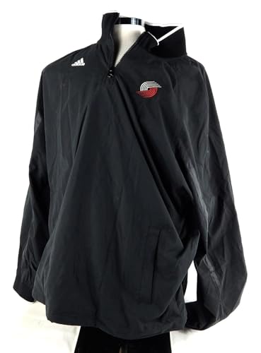 2000s Portland Trail Blazers Team Issued Windbreaker Pullover XL 482 - NBA Game Used