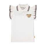 baby poloshirt langarm  Steiff Baby-Mädchen Poloshirt, Weiß (Bright White 1000), 80 (Herstellergröße: 080)