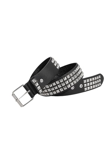 Verdusa Women's Studded Waist Belt Metal Punk Rock Rivet Belt4