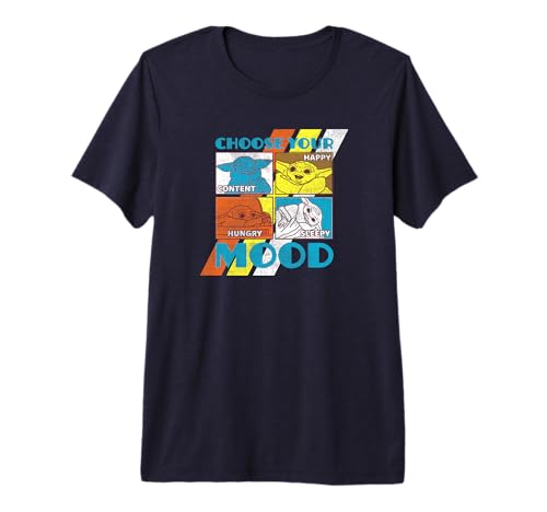 T-shirt Grogu Choose Your Mood pour partager votre amour de la saga Star Wars