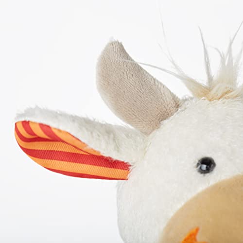 Doudou vache patchwork pour apaiser bébé et enfants de 0 à 8 ans - 6