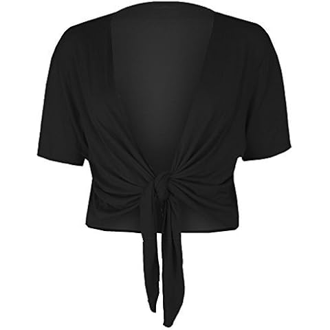 Boléro Femme Be Jealous Noir Cover