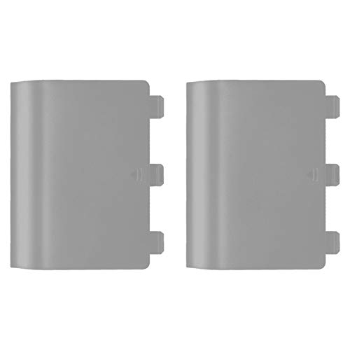 Replacement Battery Door For Microsoft Xbox One Controllers - 2 Pack Grey | ZedLabz