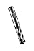 Dormer C42811.0 Shank Roughing End Mill, ALCRONA Coating, Cobalt High Speed Steel PM, 11 mm Head Diameter, 22 mm Flute Length